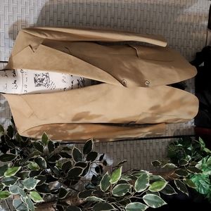 EUC Halston Halsuede Patch Pocket Sports Coat 44R